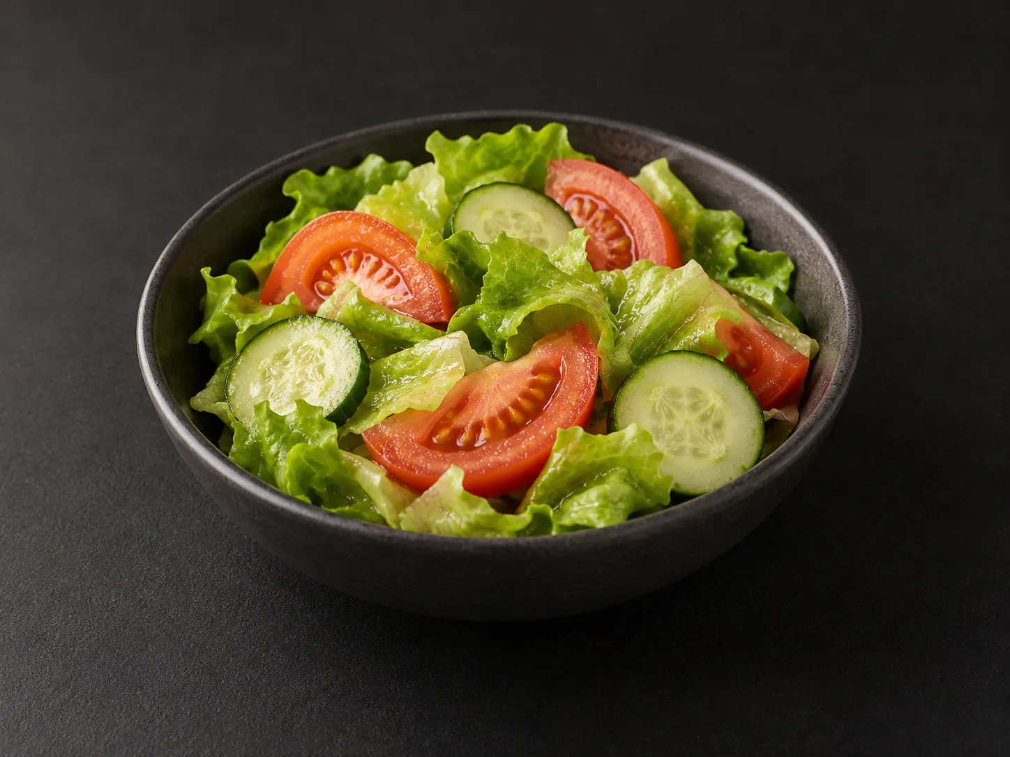 Imagen referencial de Porción de ensalada de Calle Fast Food.