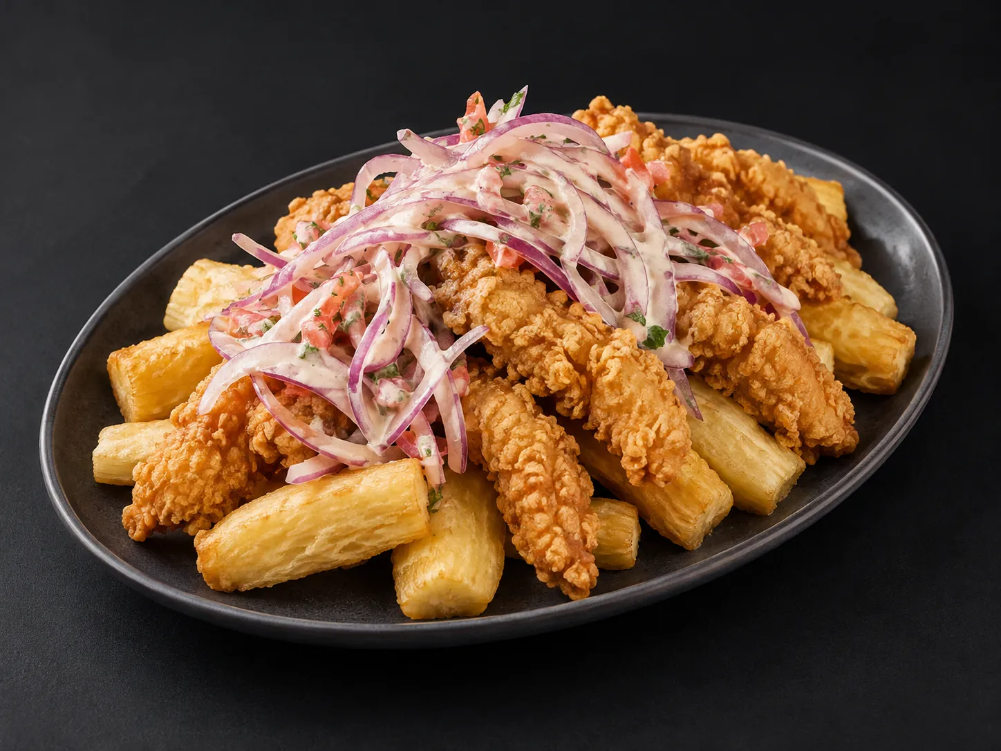 Imagen referencial de Jalea de Crispy de Calle Fast Food.
