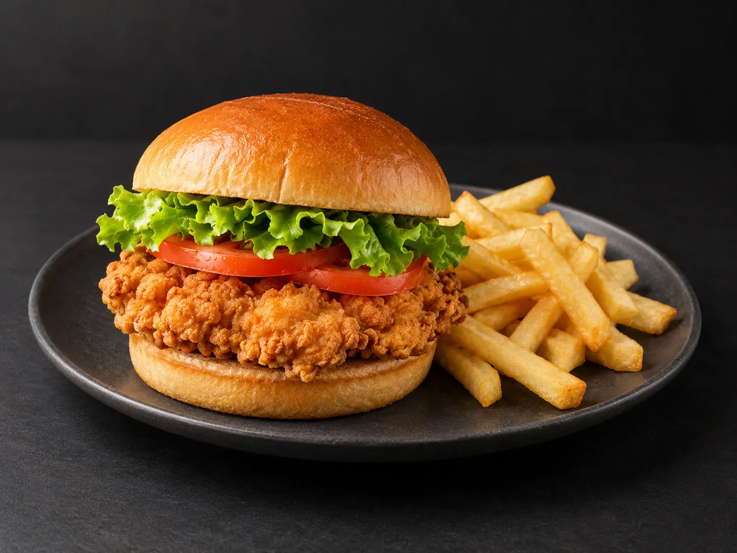 Imagen referencial de La Crispy Burger de Calle Fast Food.