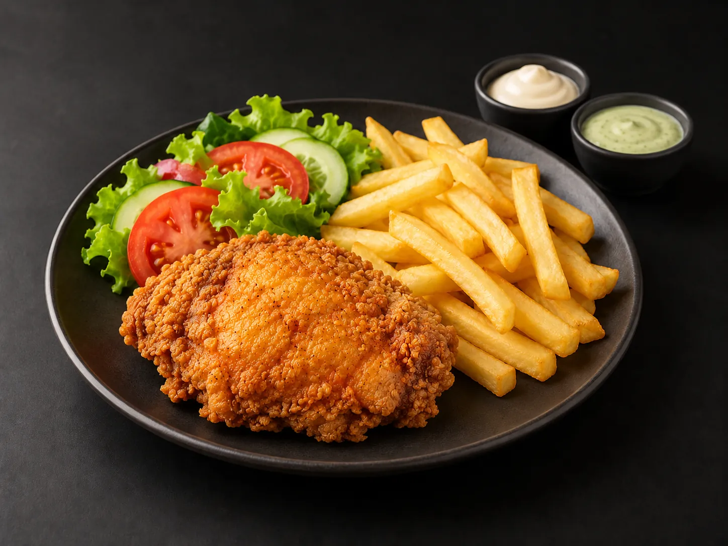 Imagen referencial de Muslo personal de Calle Fast Food.