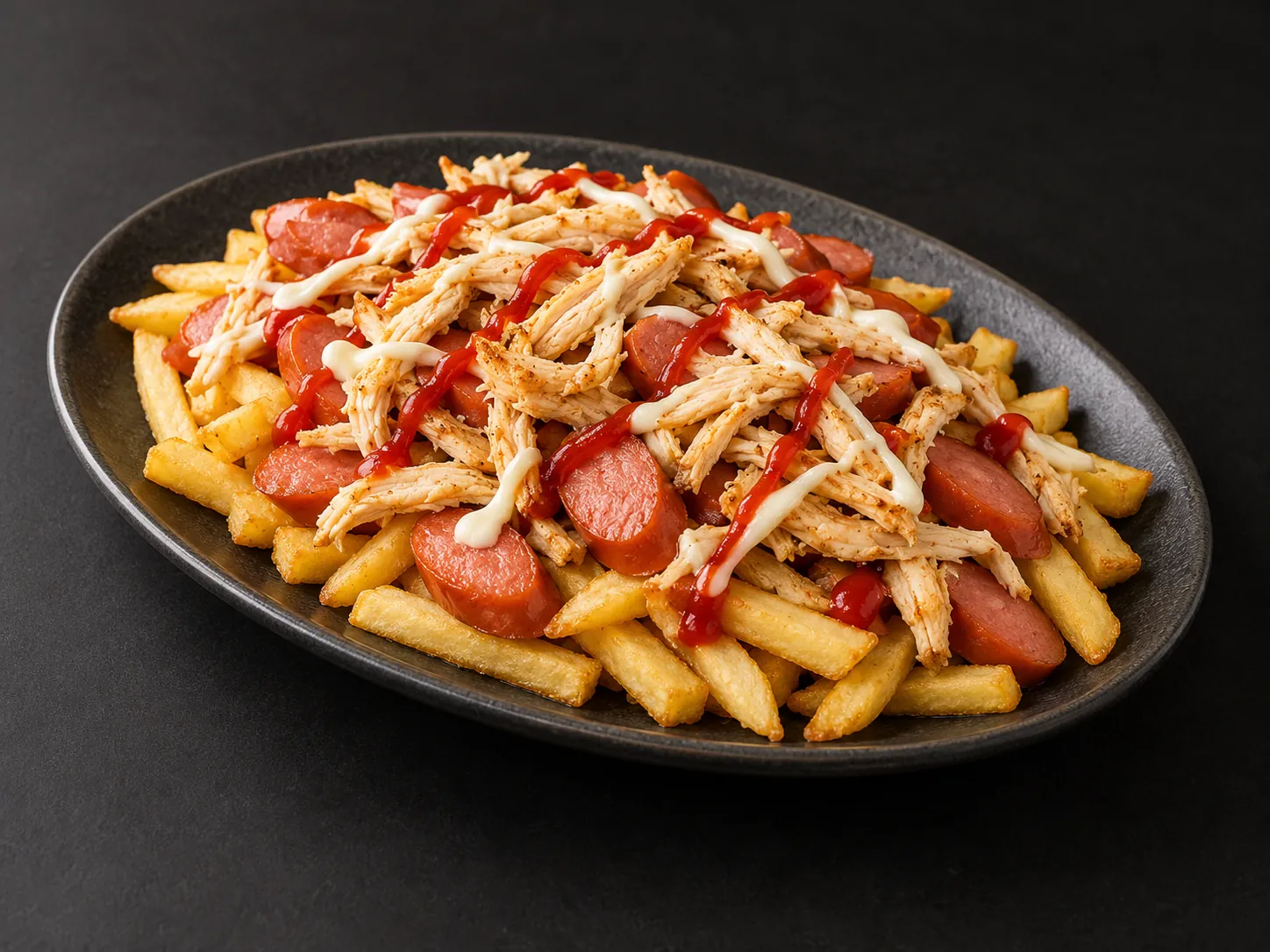 Imagen referencial de Salchipollo de Calle Fast Food.